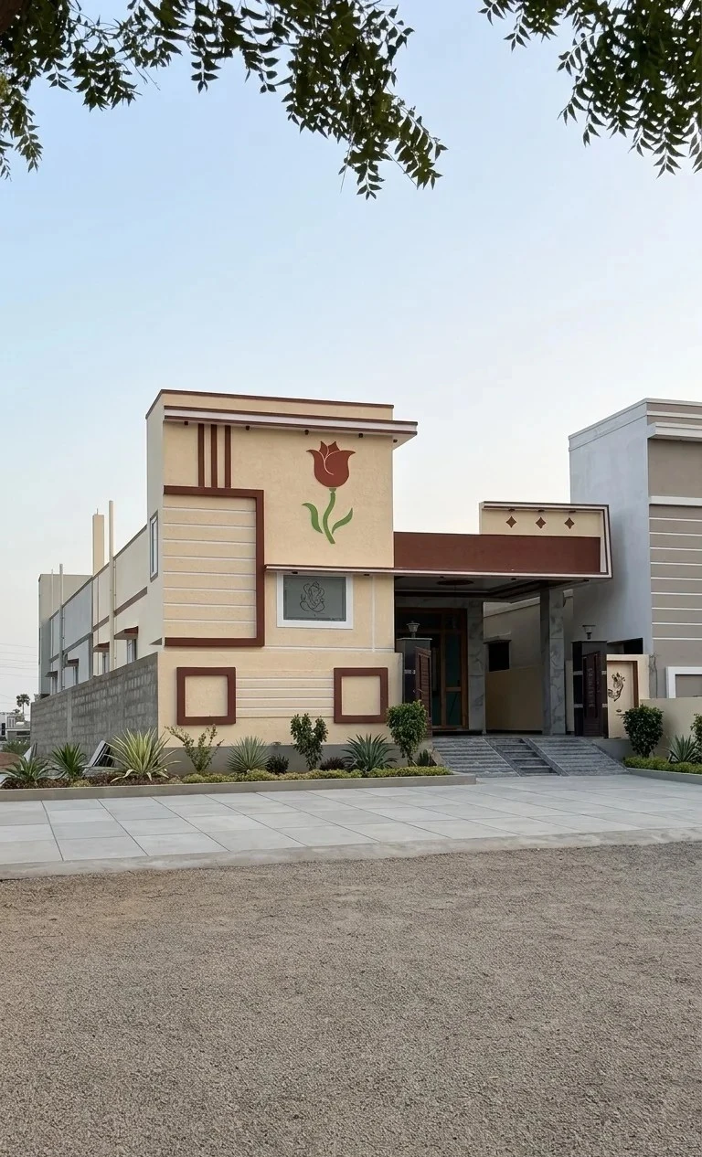 Modern single-storey residential design